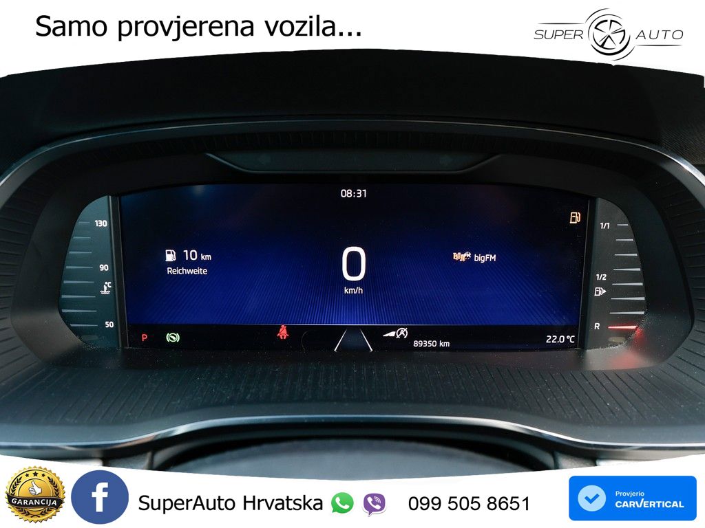 Škoda Octavia Combi 2.0 TDI (150 KS) DSG