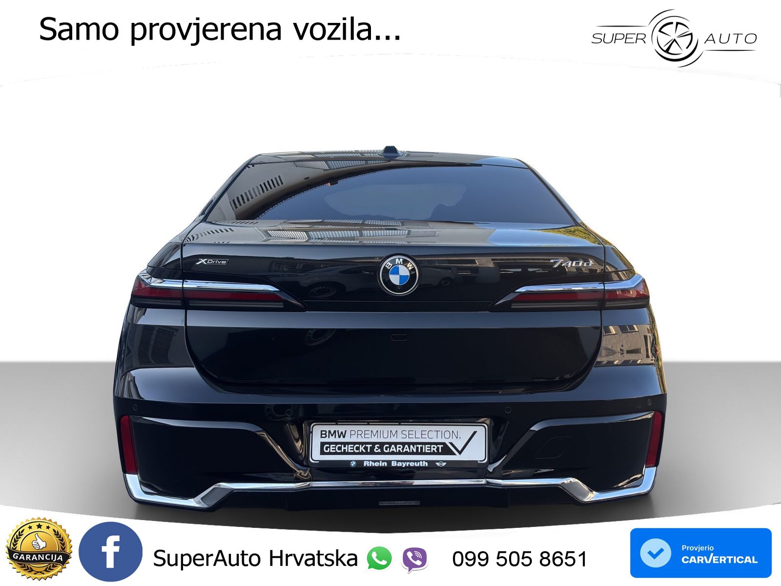 BMW 740d (299 KS) xDrive Steptronic M Sport LED+GR SJED+ACC