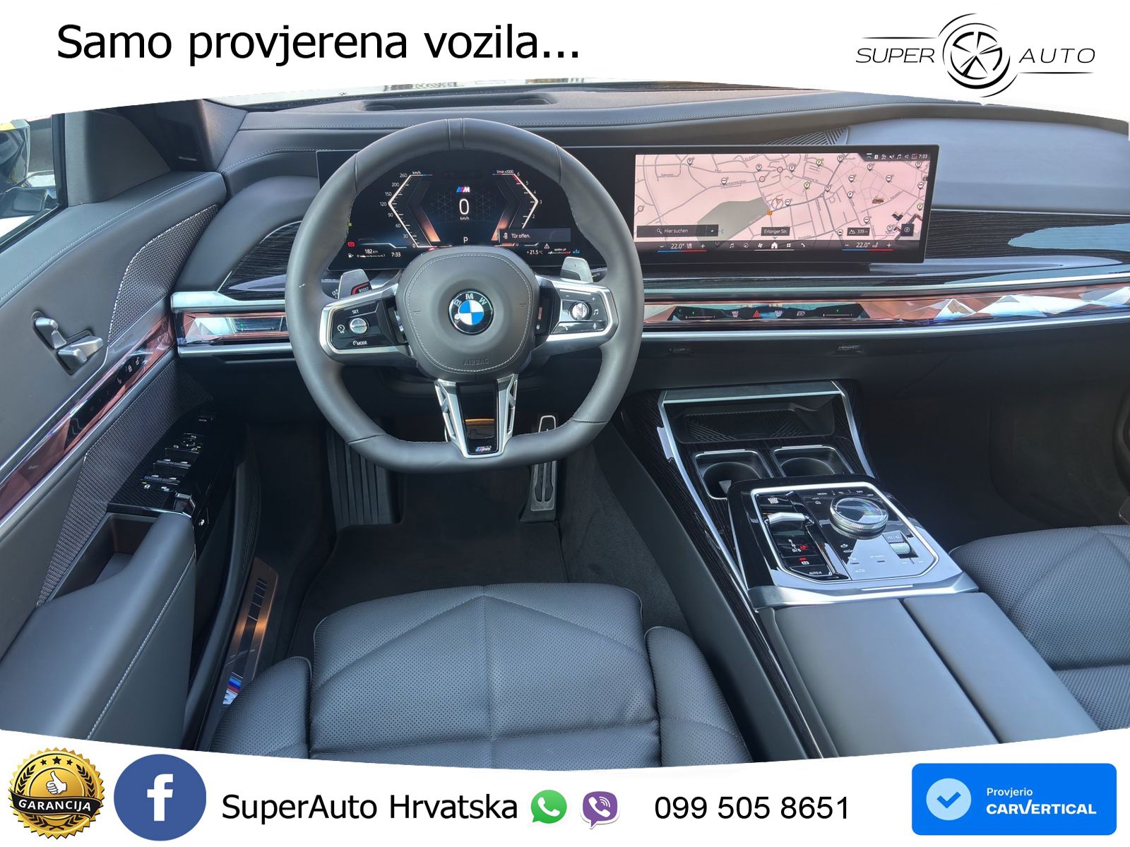 BMW 740d (299 KS) xDrive Steptronic M Sport LED+GR SJED+ACC