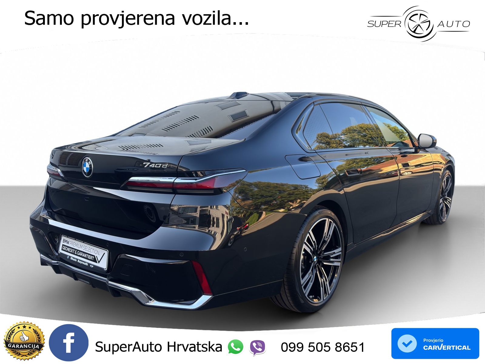 BMW 740d (299 KS) xDrive Steptronic M Sport LED+GR SJED+ACC
