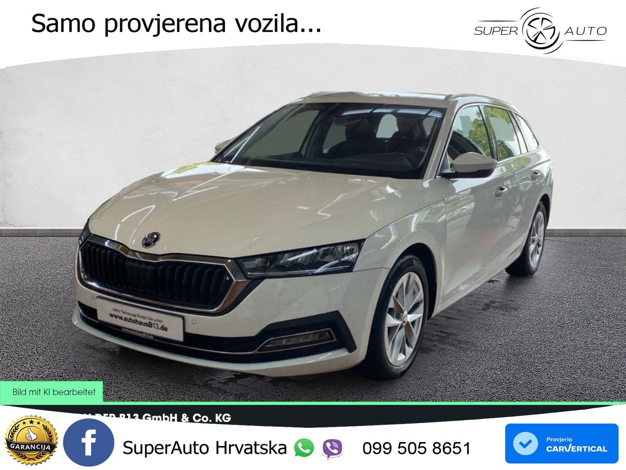 Škoda Octavia Combi 1.5 TSI EVO e-TEC (150 KS) DSG
