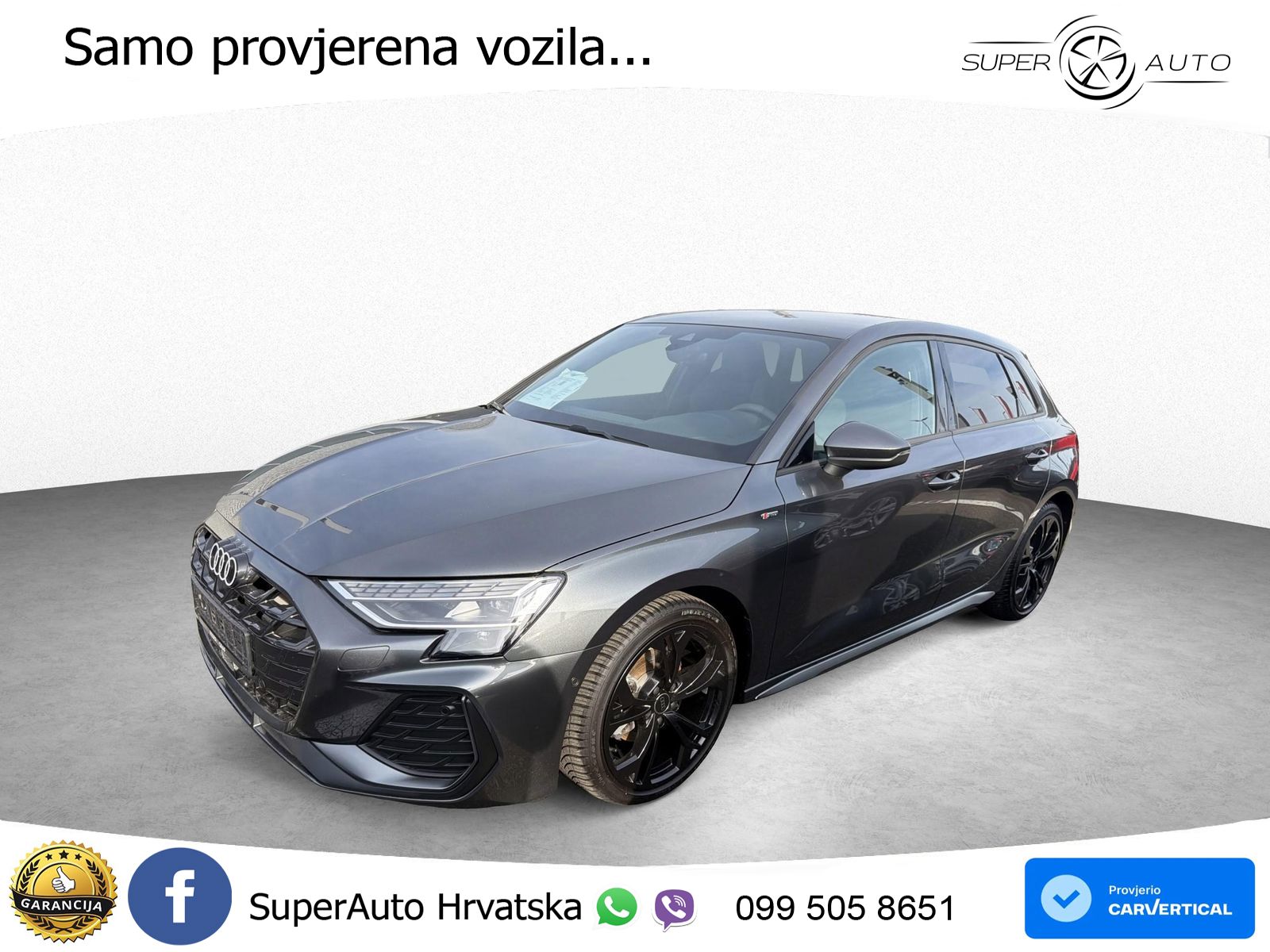 Audi A3 35 TFSI (150 KS) S tronic 2x S line LED+GR SJED+ACC