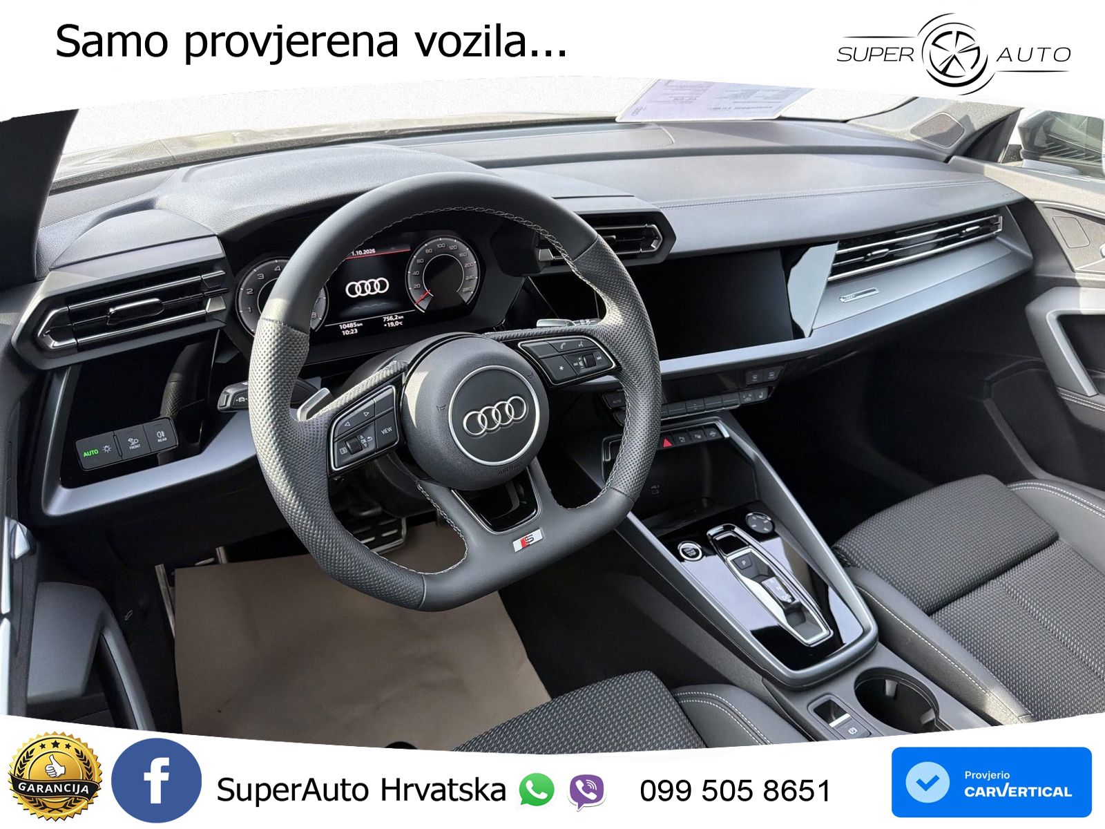 Audi A3 35 TFSI (150 KS) S tronic 2x S line LED+GR SJED+ACC