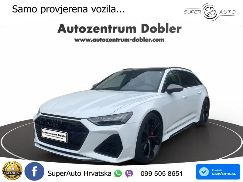 Audi RS6 Avant 4.0 TFSI V8 performance (630 KS)  quattro tiptronic MATRIX+GR SJED+KAM
