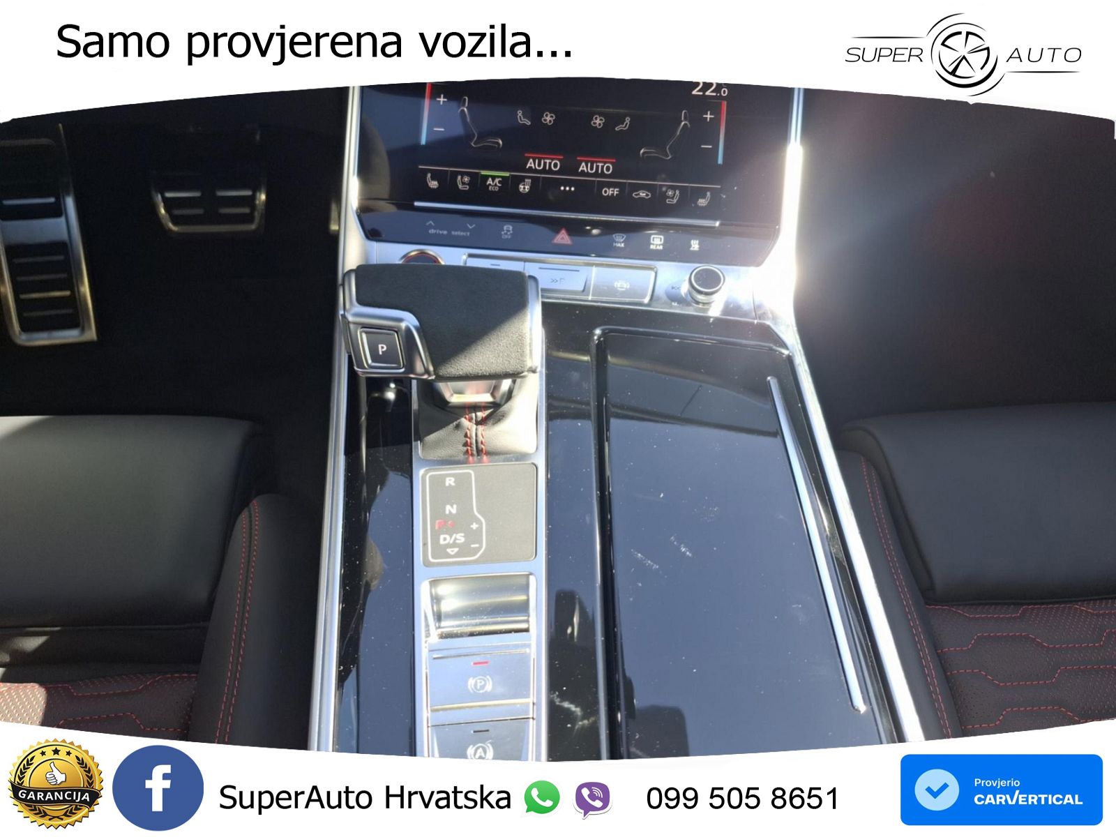Audi RS6 Avant 4.0 TFSI V8 performance (630 KS)  quattro tiptronic MATRIX+GR SJED+KAM