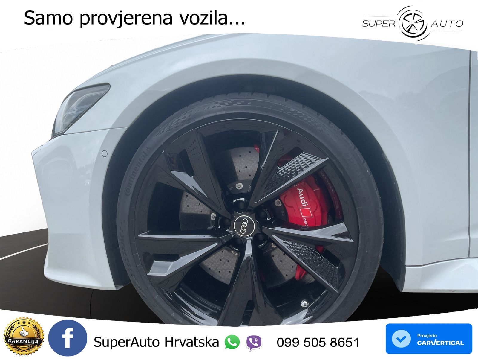 Audi RS6 Avant 4.0 TFSI V8 performance (630 KS)  quattro tiptronic MATRIX+GR SJED+KAM
