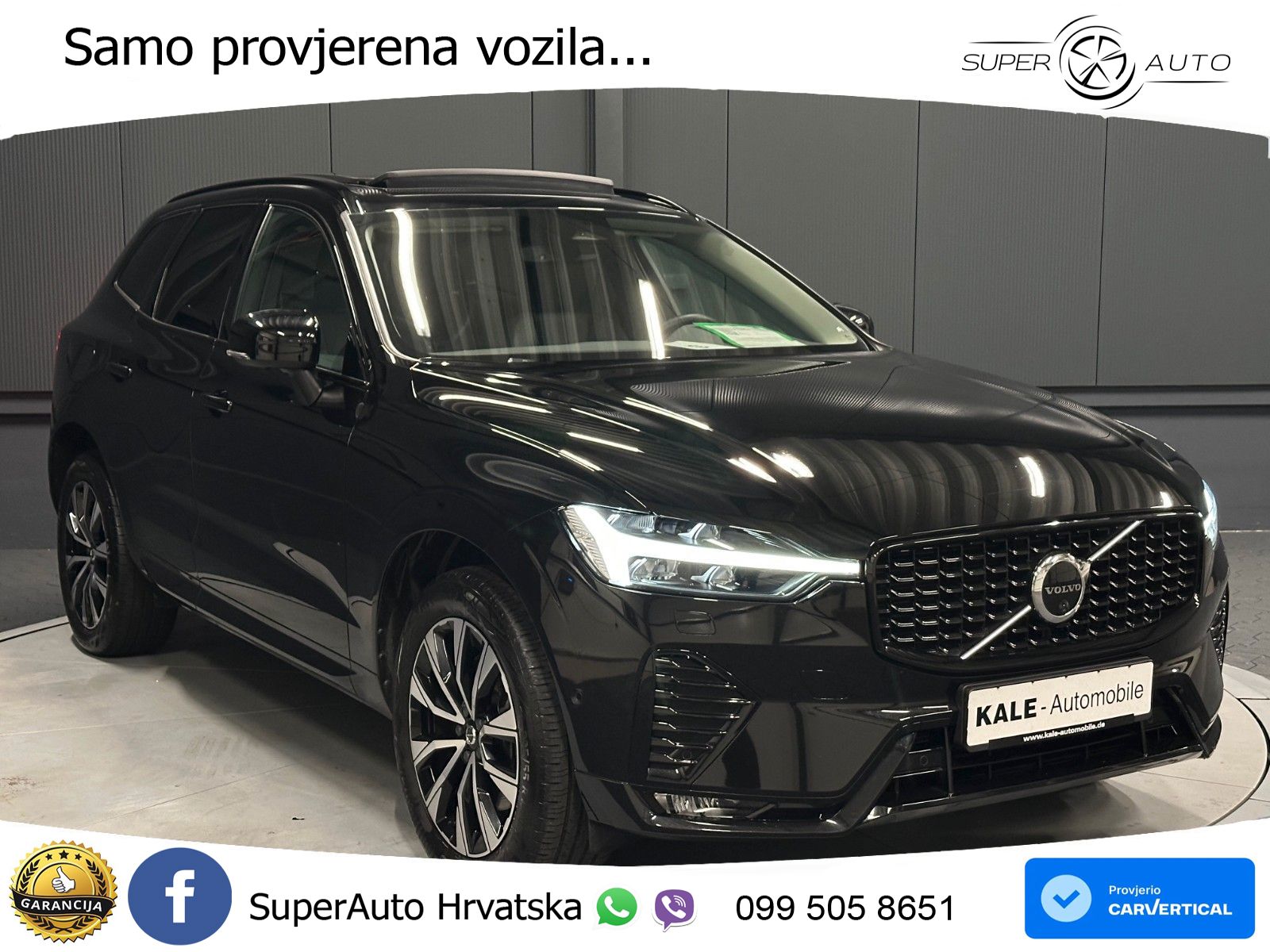 Volvo XC60 B4 Diesel AWD Geartronic ACC+GR SJED+360+PANO