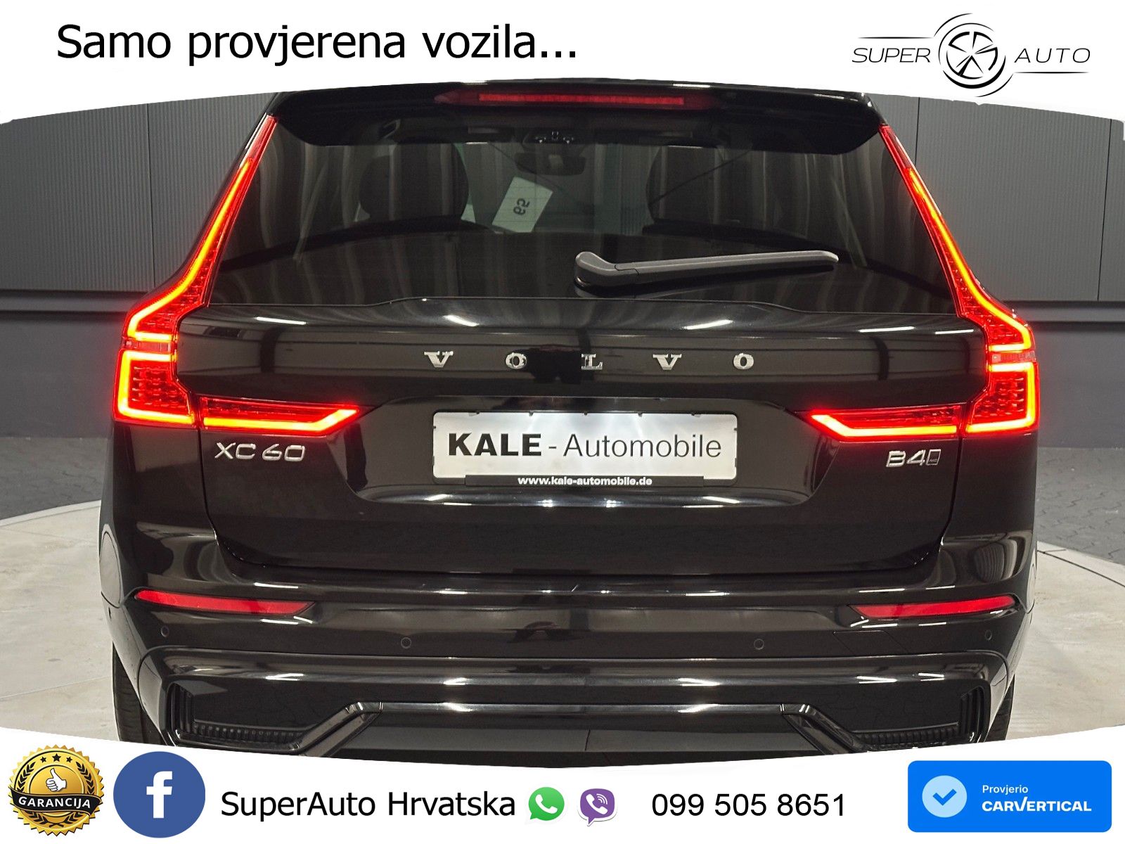 Volvo XC60 B4 Diesel AWD Geartronic ACC+GR SJED+360+PANO