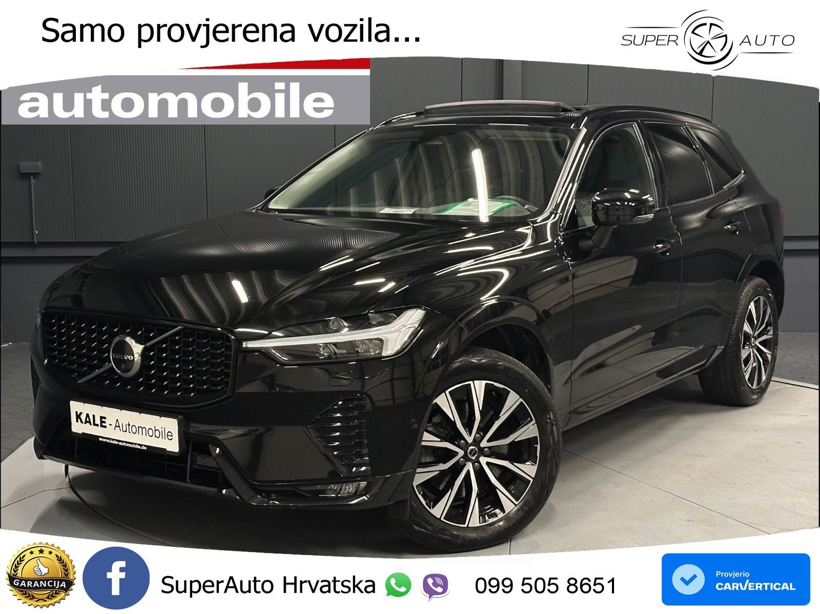 Volvo XC60 B4 Diesel AWD Geartronic ACC+GR SJED+360+PANO