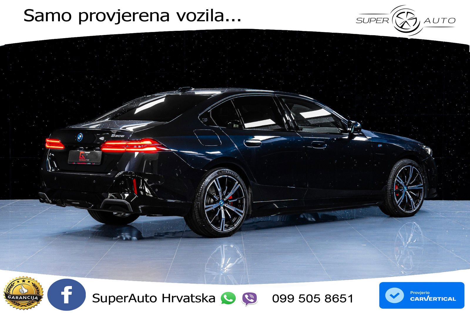 BMW 530e (299 KS) Steptronic M Sport LED+GR SJED+ACC