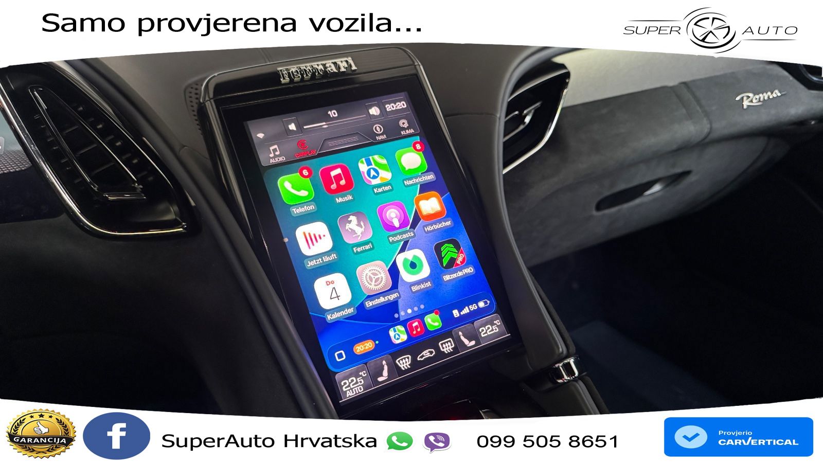 Ferrari Roma 3.9 V8 (620 KS) DCT
