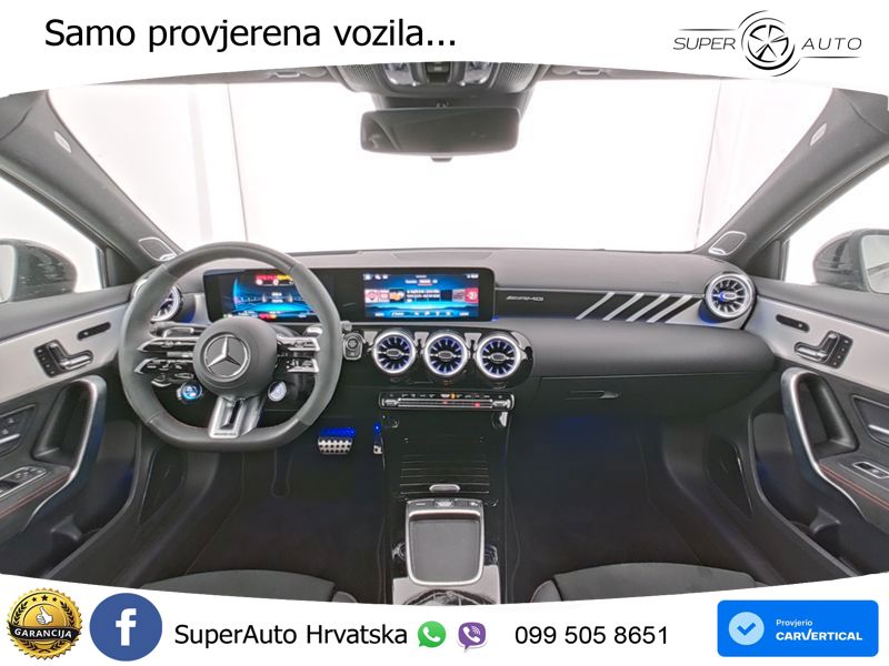 Mercedes-Benz AMG A 45 S 4MATIC+ AMG SPEEDSHIFT DCT 8G ACC+HEAD+GR SJED+360+PANO