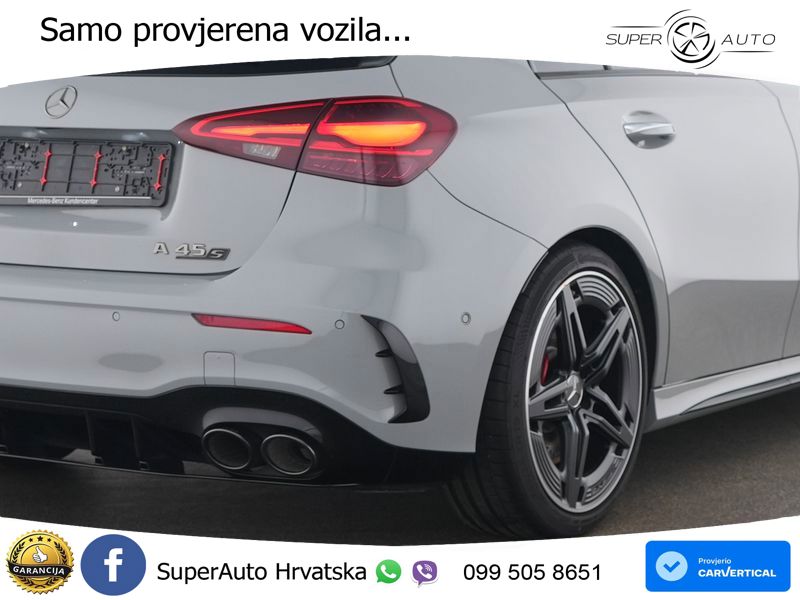 Mercedes-Benz AMG A 45 S 4MATIC+ AMG SPEEDSHIFT DCT 8G ACC+HEAD+GR SJED+360+PANO