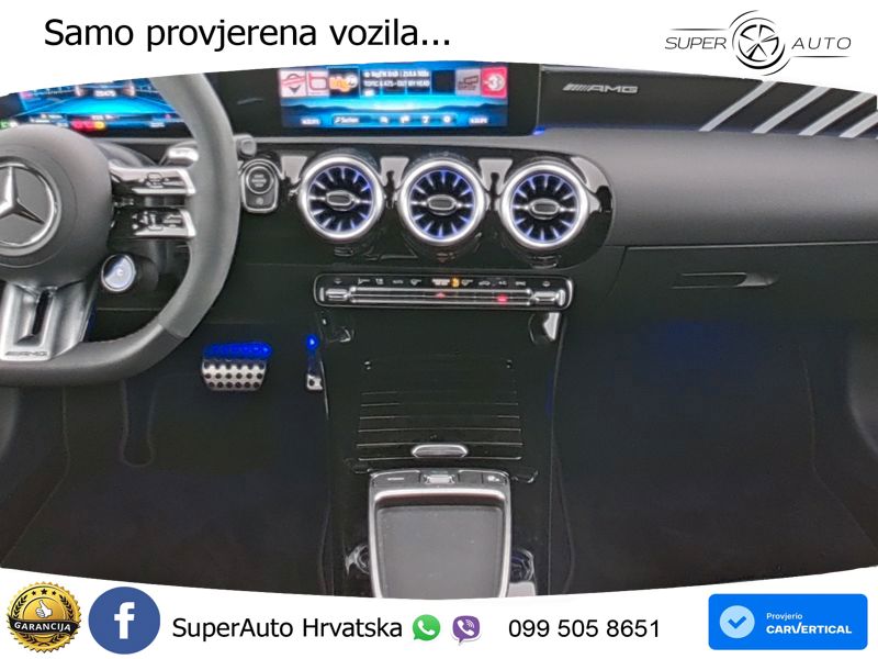 Mercedes-Benz AMG A 45 S 4MATIC+ AMG SPEEDSHIFT DCT 8G ACC+HEAD+GR SJED+360+PANO