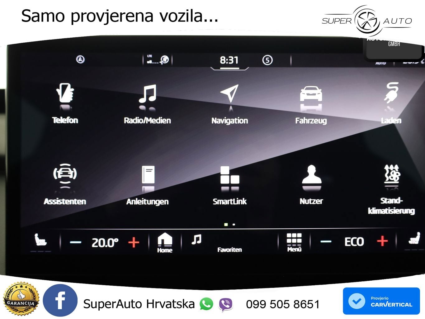 Škoda Enyaq iV 80x 82 kWh (265 KS) AWD SportLine LED+GR SJED+ACC