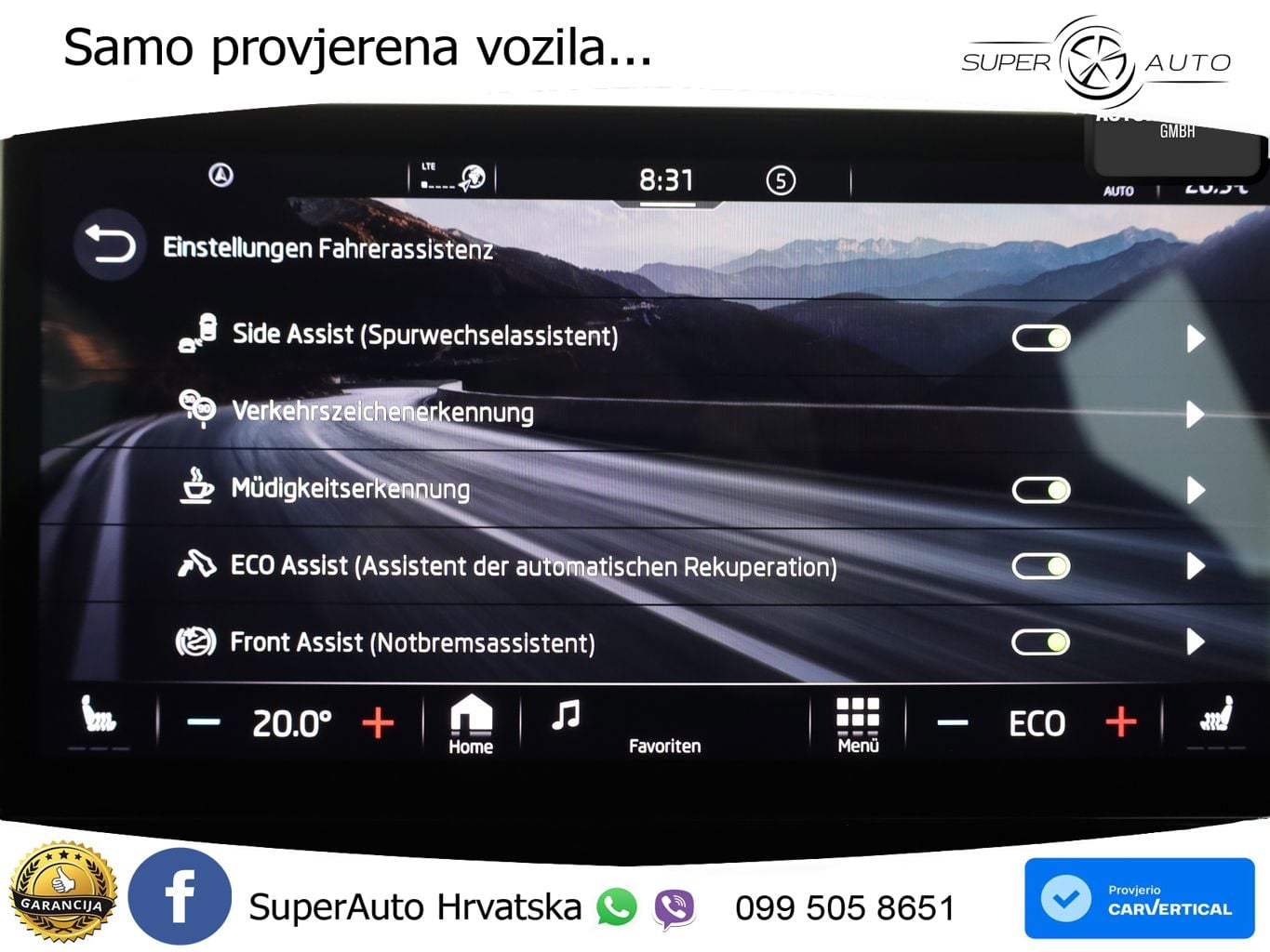 Škoda Enyaq iV 80x 82 kWh (265 KS) AWD SportLine LED+GR SJED+ACC