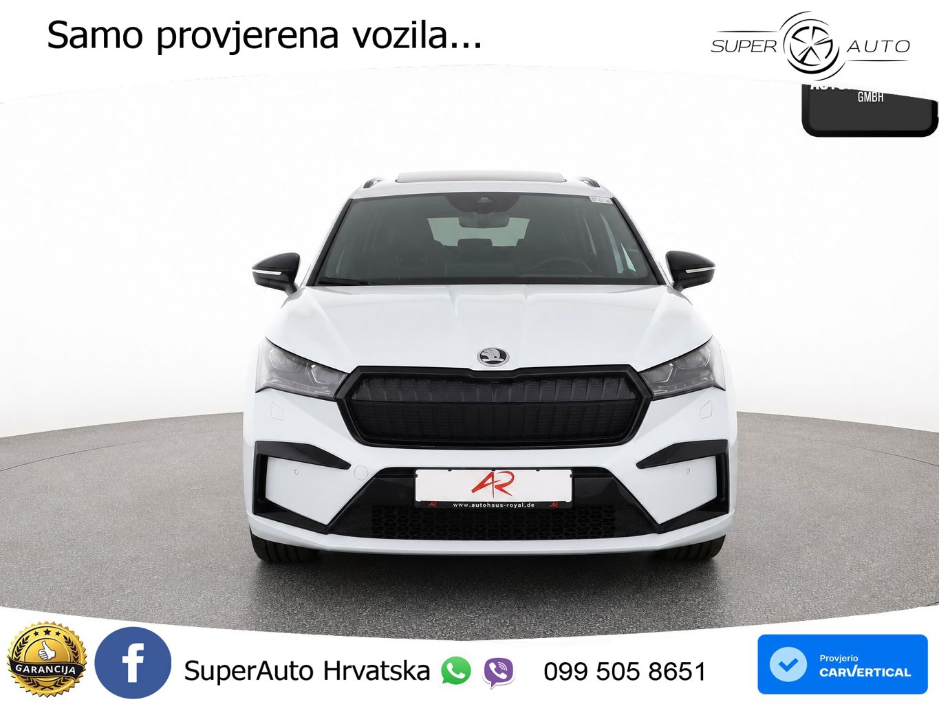 Škoda Enyaq iV 80x 82 kWh (265 KS) AWD SportLine LED+GR SJED+ACC