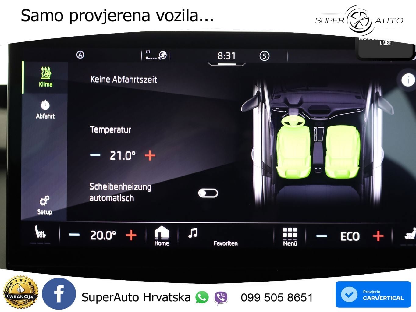 Škoda Enyaq iV 80x 82 kWh (265 KS) AWD SportLine LED+GR SJED+ACC