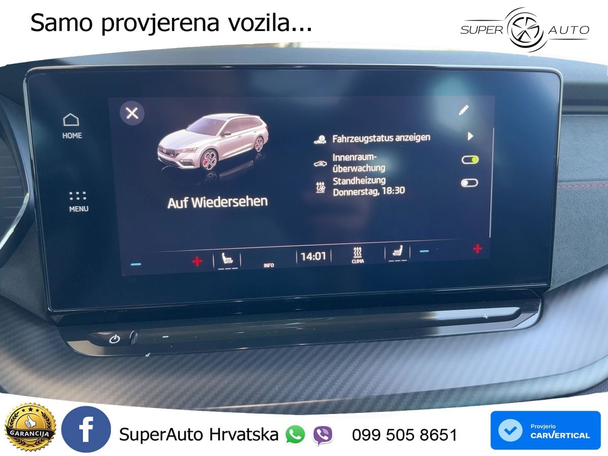 Škoda Octavia Combi RS 2.0 TDI (200 KS) 4x4 DSG LED+GR SJED+ACC