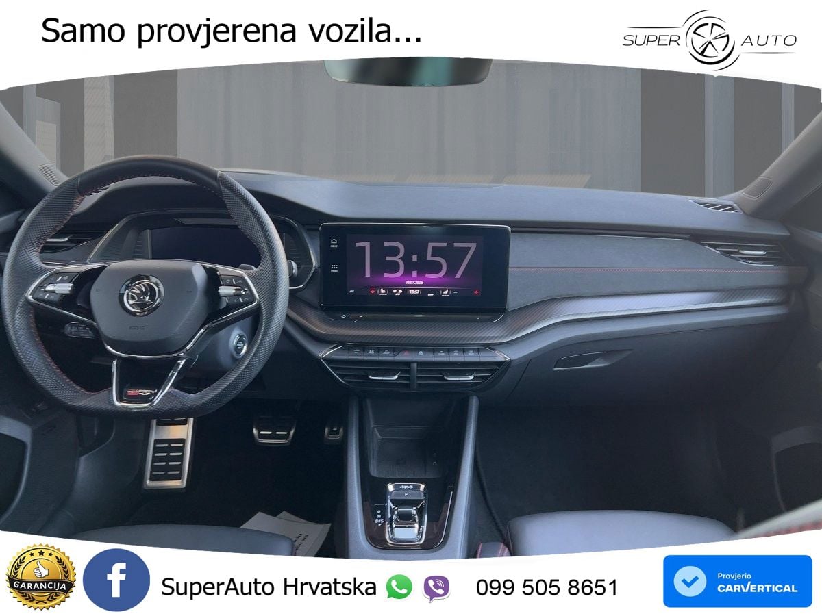 Škoda Octavia Combi RS 2.0 TDI (200 KS) 4x4 DSG LED+GR SJED+ACC