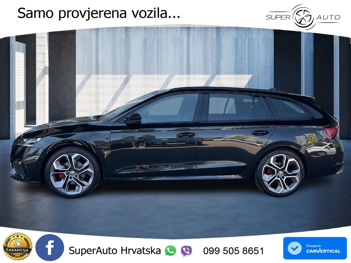 Škoda Octavia Combi RS 2.0 TDI (200 KS) 4x4 DSG LED+GR SJED+ACC