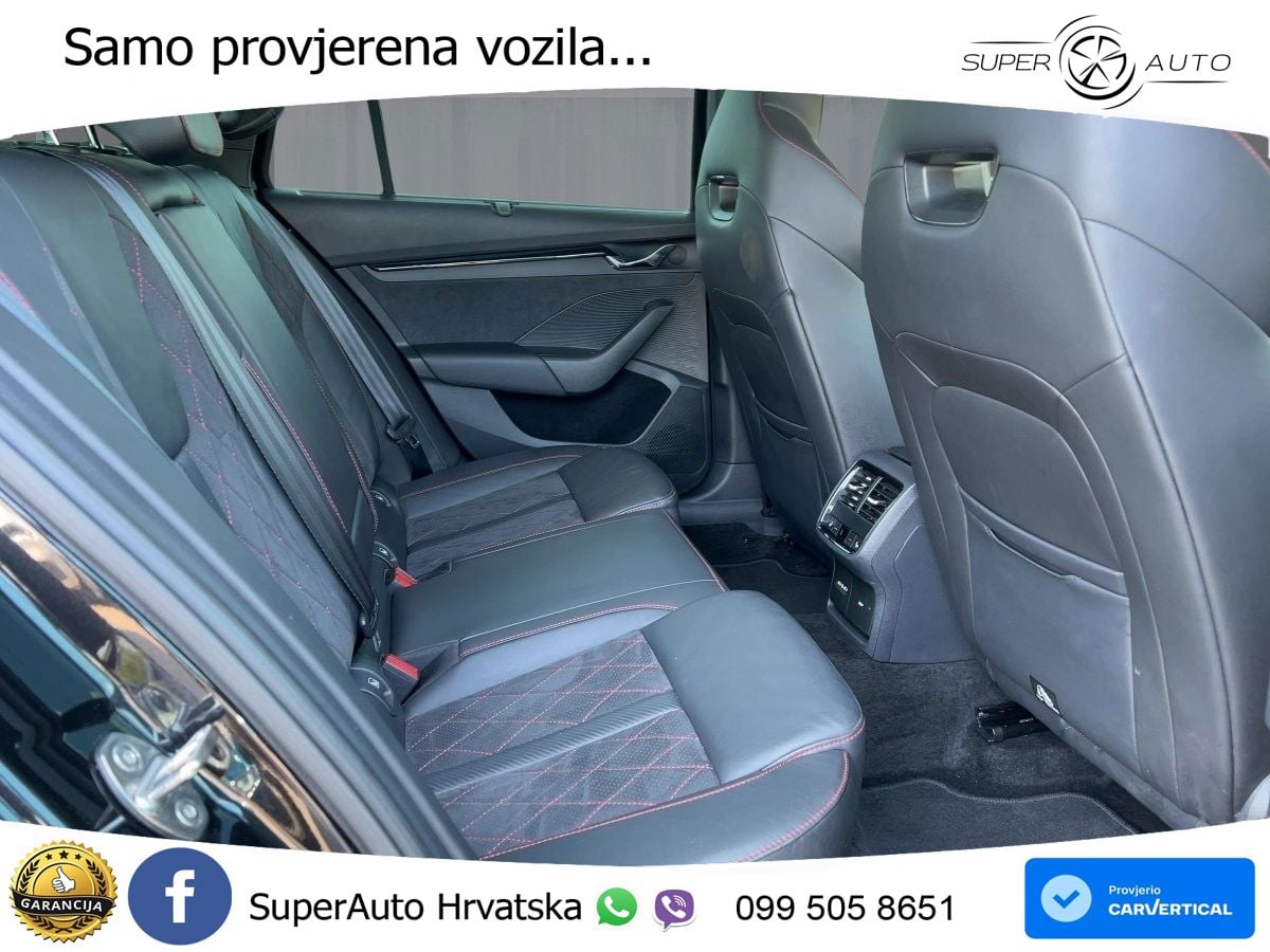 Škoda Octavia Combi RS 2.0 TDI (200 KS) 4x4 DSG LED+GR SJED+ACC