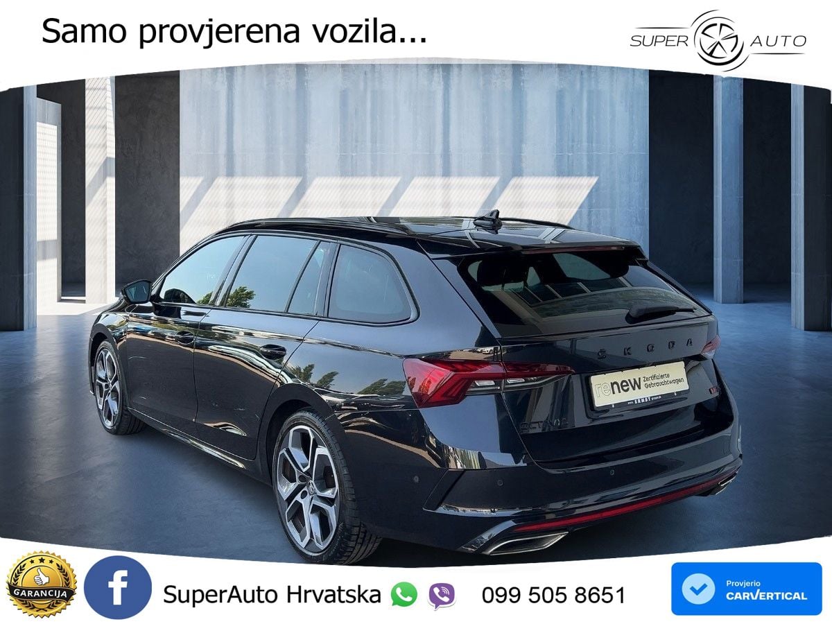 Škoda Octavia Combi RS 2.0 TDI (200 KS) 4x4 DSG LED+GR SJED+ACC