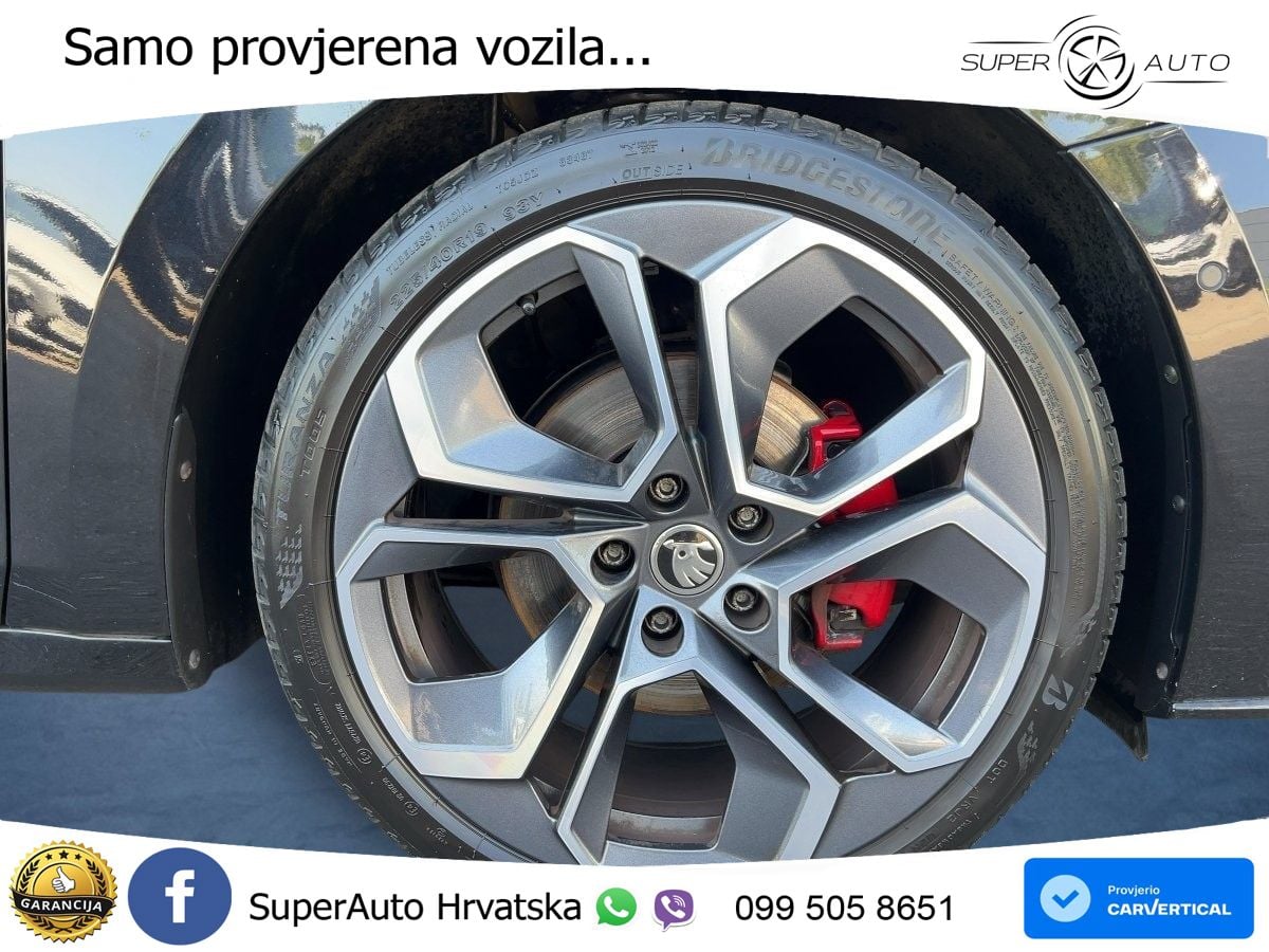 Škoda Octavia Combi RS 2.0 TDI (200 KS) 4x4 DSG LED+GR SJED+ACC