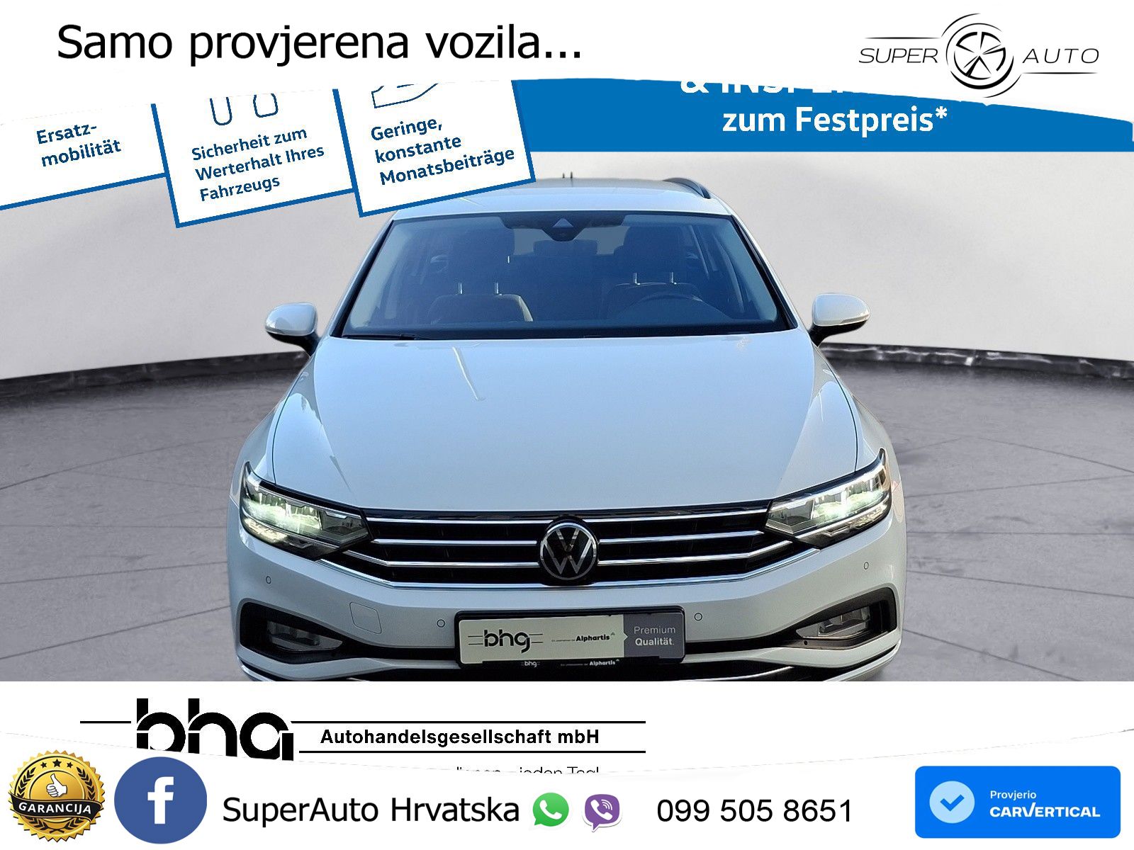 Volkswagen Passat Variant 2.0 TDI (150 KS) DSG LED+GR SJED+ACC