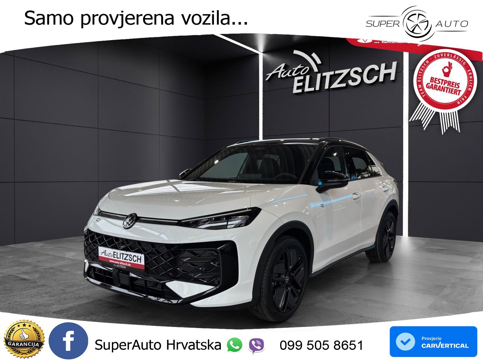 Volkswagen T-Roc 1.5 eTSI (150 KS)  DSG R-Line LED+GR SJED+ACC