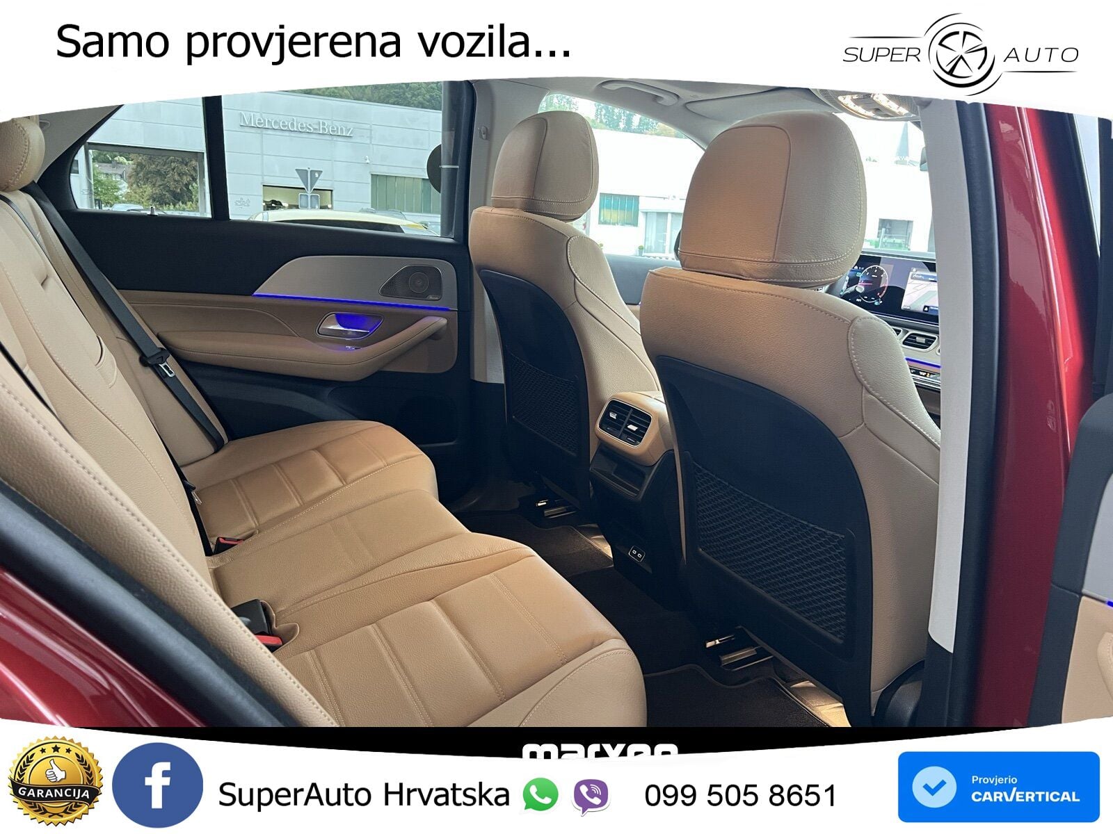 Mercedes GLE 450d (367 KS) EQ Boost 4MATIC 9G-TRONIC ZRAČNI+ACC+GR SJED+360+PANO