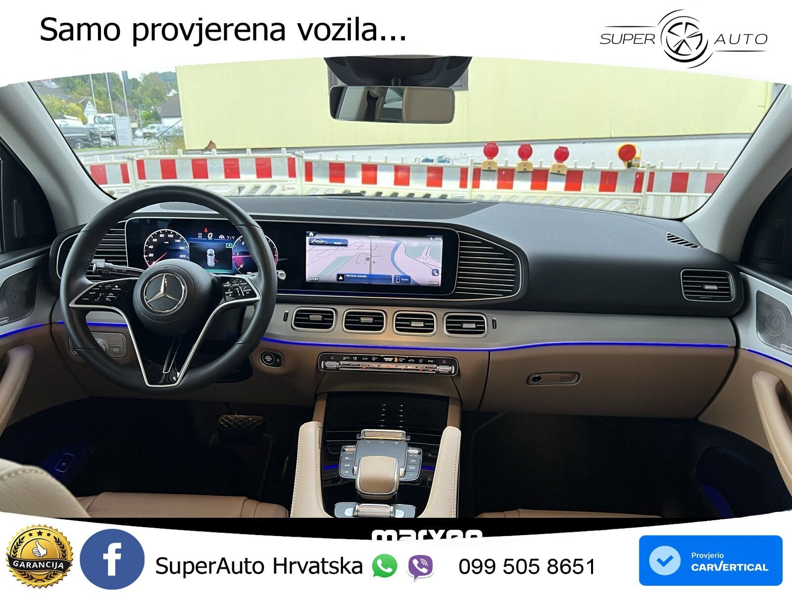 Mercedes GLE 450d (367 KS) EQ Boost 4MATIC 9G-TRONIC ZRAČNI+ACC+GR SJED+360+PANO