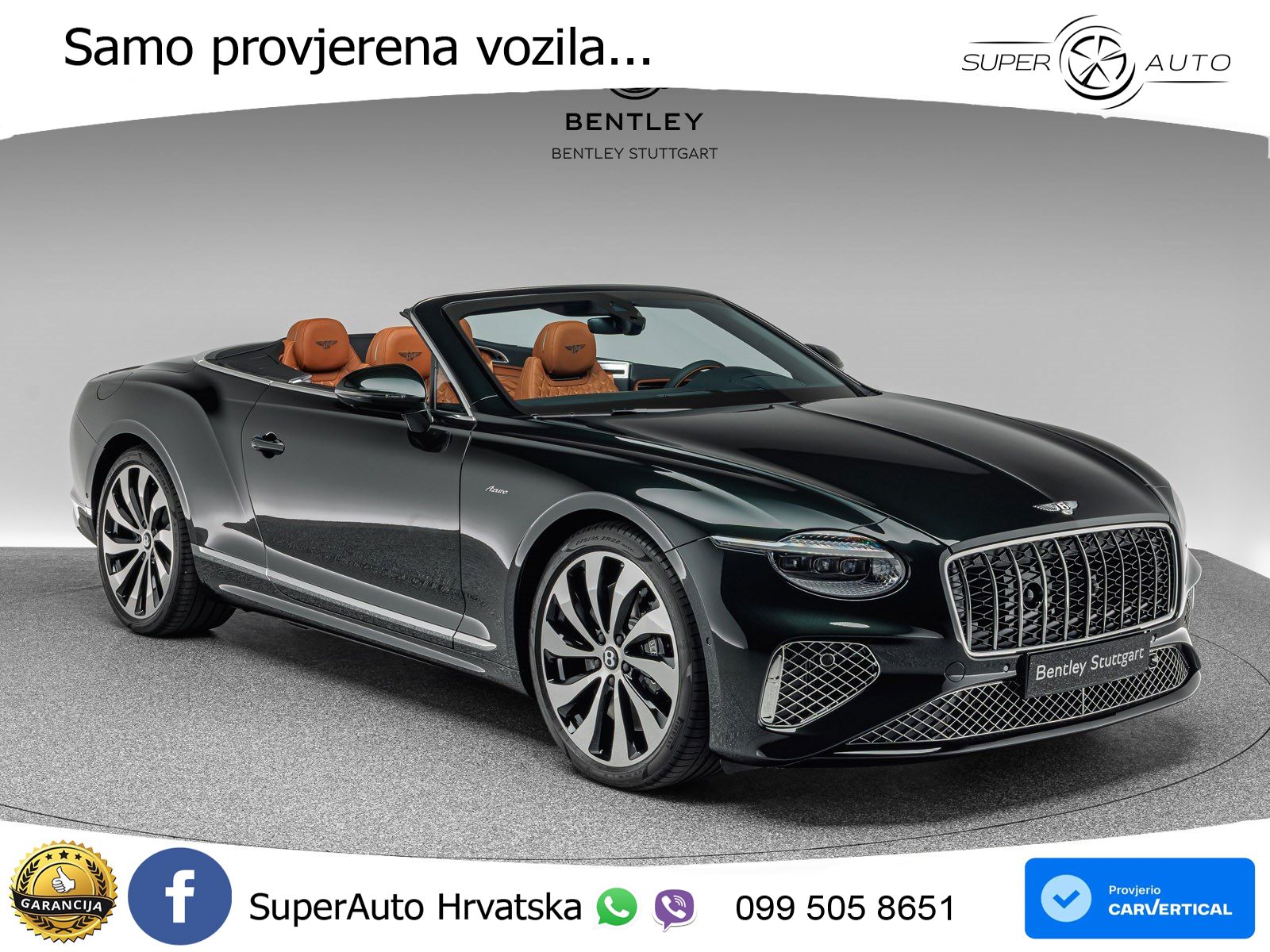 Bentley Continental GTC IV 4.0 V8 TFSi (680 KS) AWD DCT LED+GR SJED+ACC