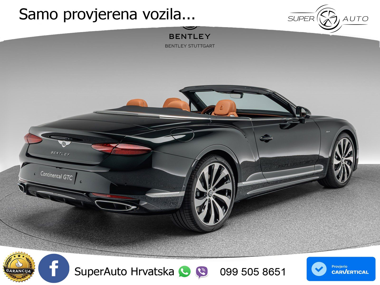 Bentley Continental GTC IV 4.0 V8 TFSi (680 KS) AWD DCT LED+GR SJED+ACC