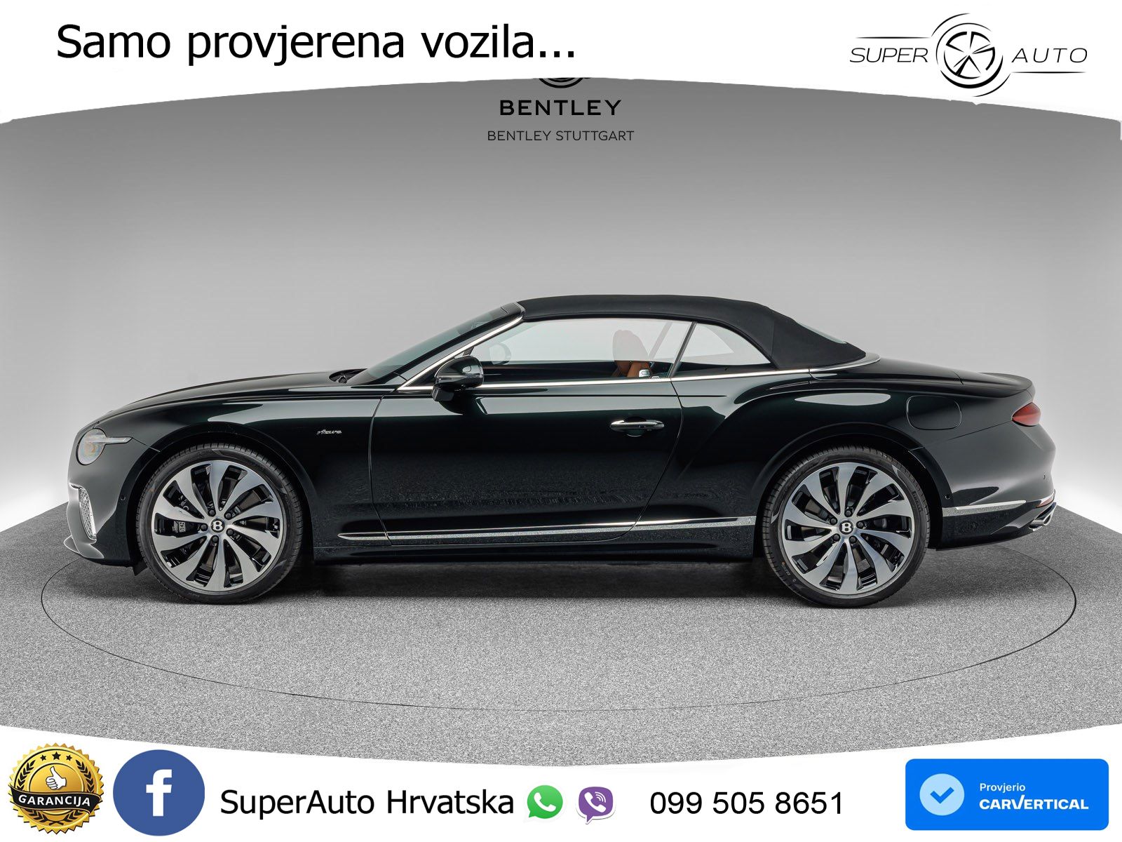 Bentley Continental GTC IV 4.0 V8 TFSi (680 KS) AWD DCT LED+GR SJED+ACC