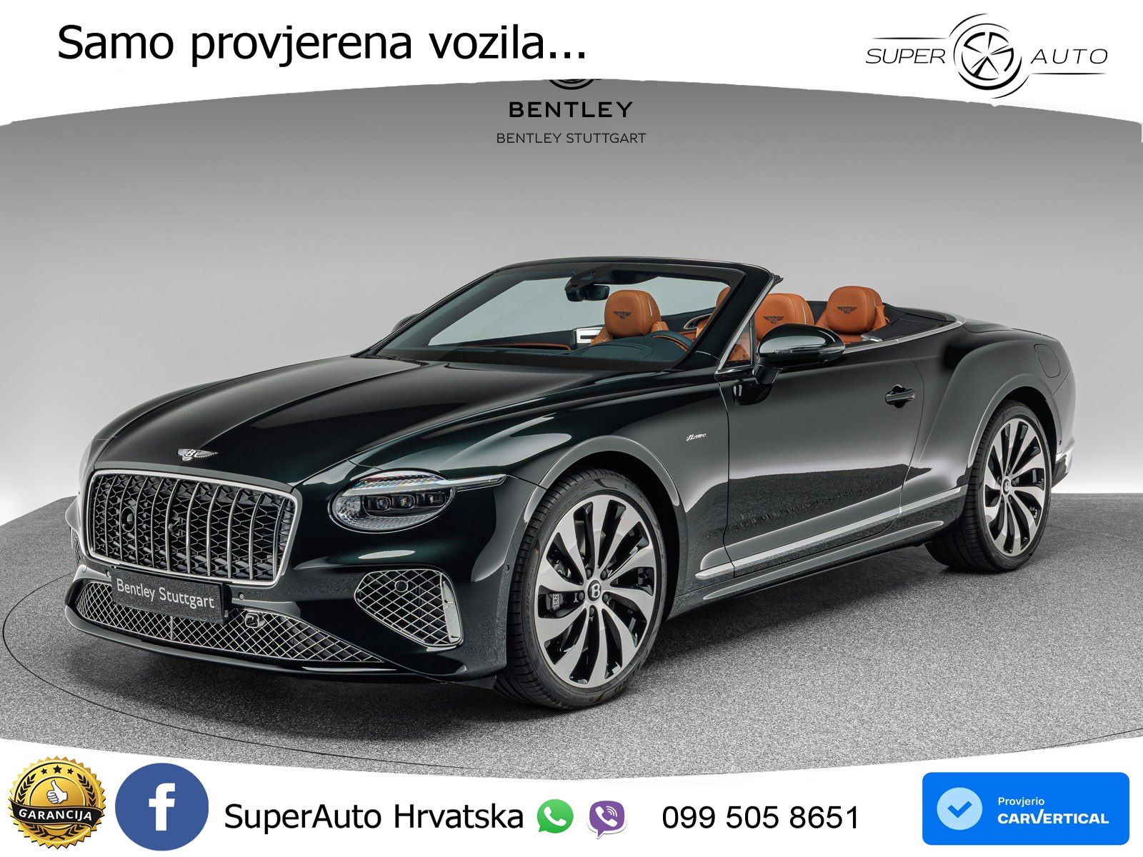 Bentley Continental GTC IV 4.0 V8 TFSi (680 KS) AWD DCT LED+GR SJED+ACC