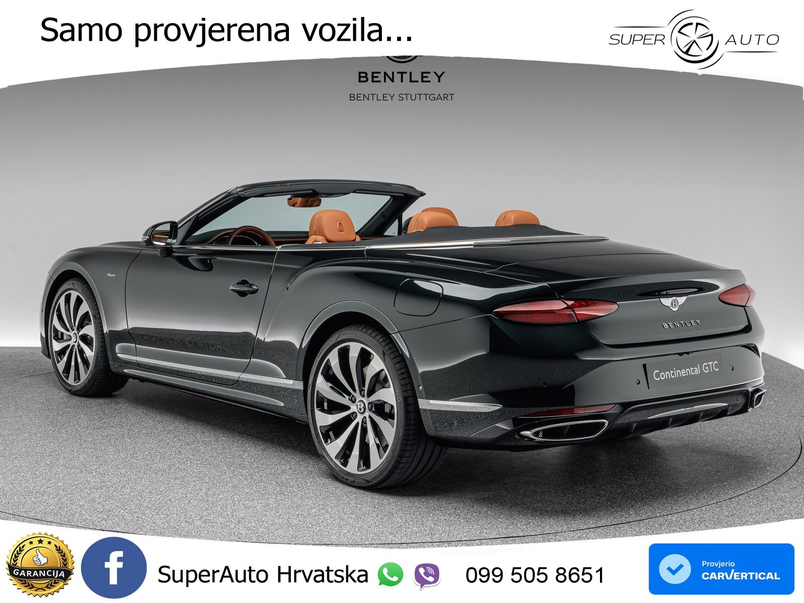 Bentley Continental GTC IV 4.0 V8 TFSi (680 KS) AWD DCT LED+GR SJED+ACC