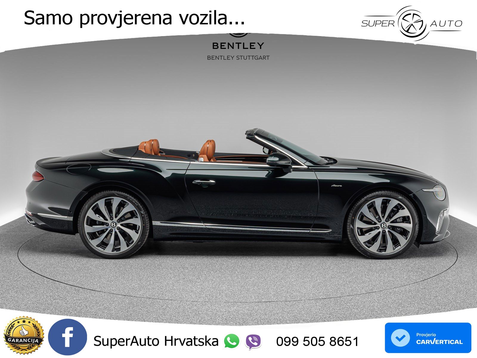 Bentley Continental GTC IV 4.0 V8 TFSi (680 KS) AWD DCT LED+GR SJED+ACC