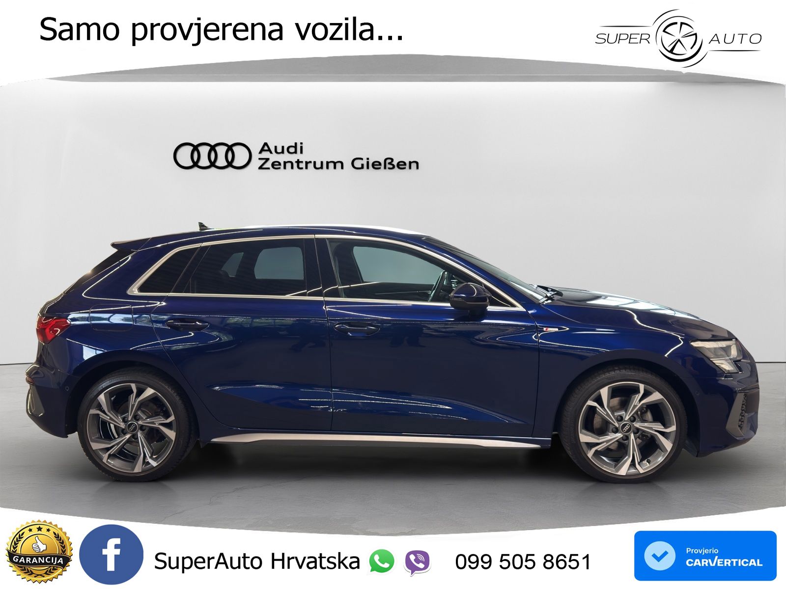 Audi A3 35 TDI (150 KS) S tronic S line