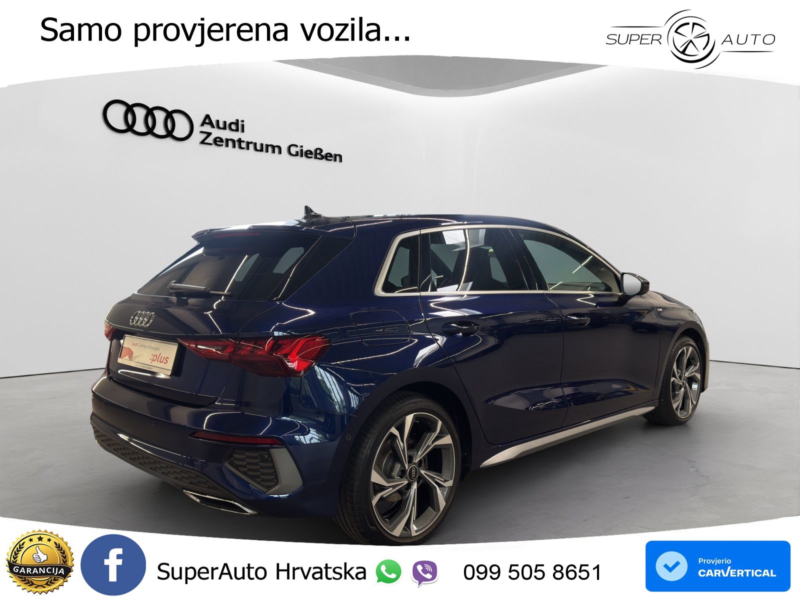 Audi A3 35 TDI (150 KS) S tronic S line