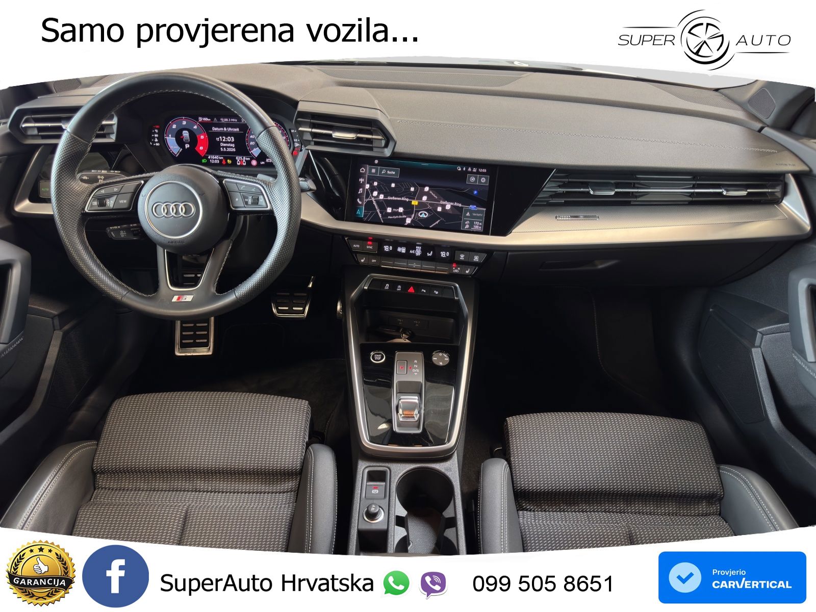 Audi A3 35 TDI (150 KS) S tronic S line