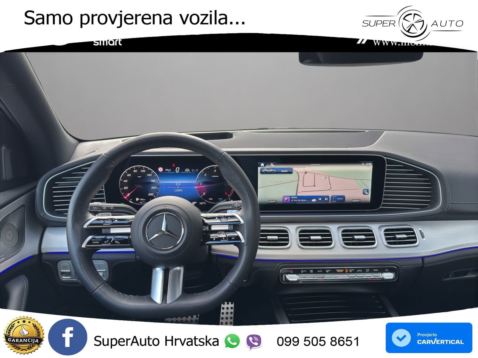 Mercedes GLE 300d (269 KS) EQ Boost 4MATIC 9G-TRONIC AMG ACC+HEAD+GR SJED+360+PANO