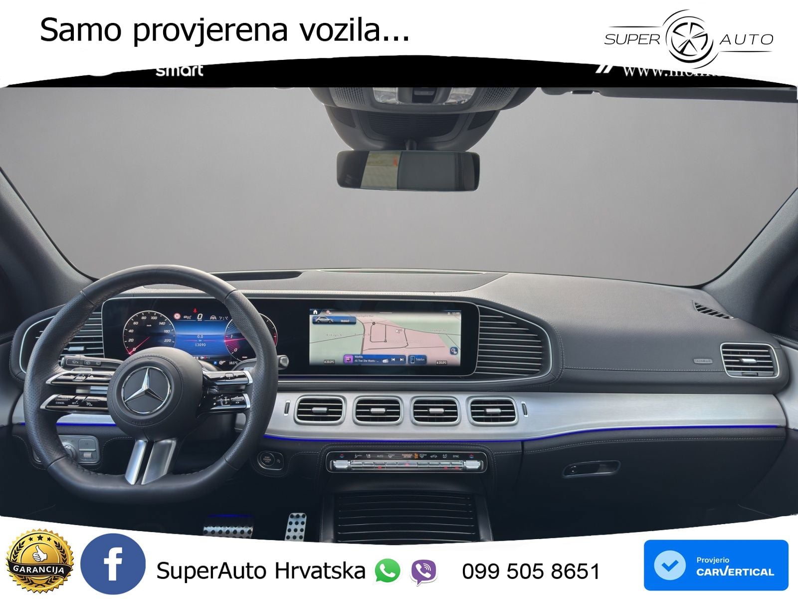 Mercedes GLE 300d (269 KS) EQ Boost 4MATIC 9G-TRONIC AMG ACC+HEAD+GR SJED+360+PANO