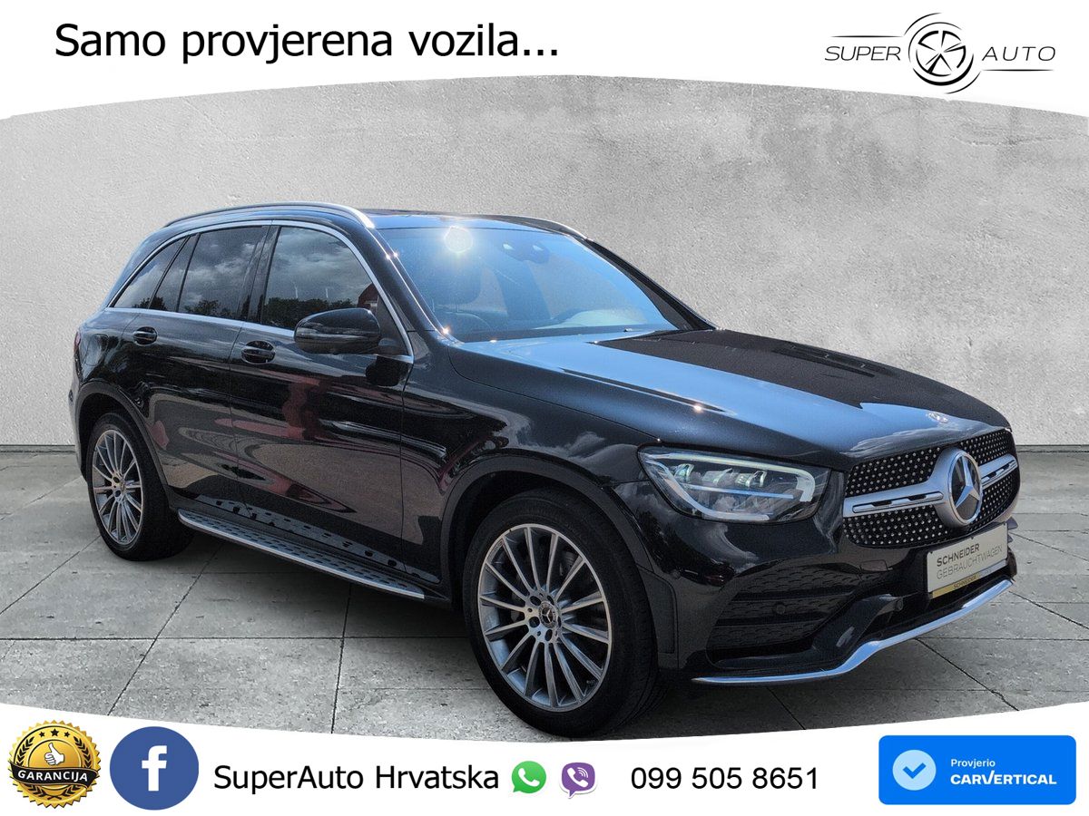 Mercedes GLC 300d (245 KS) 4MATIC G-TRONIC AMG LED+GR SJED+ACC