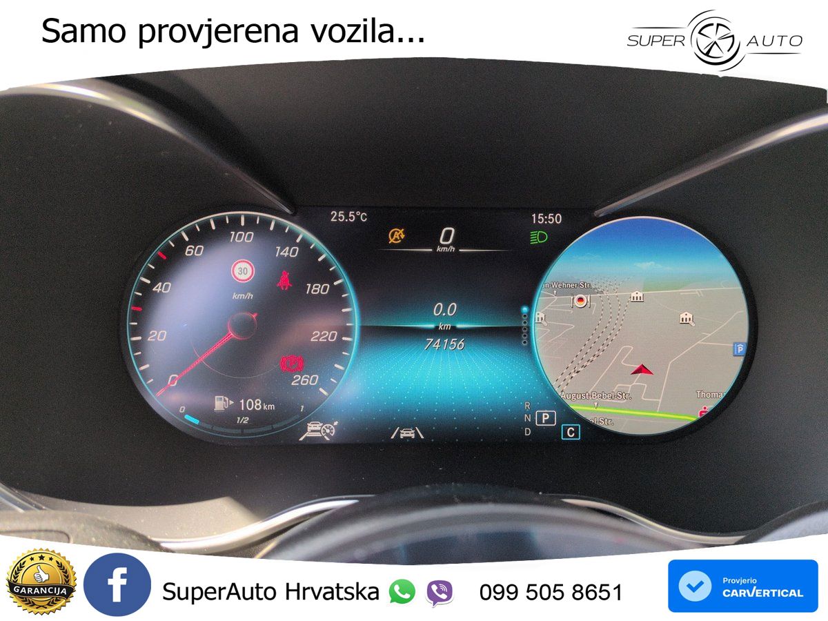Mercedes GLC 300d (245 KS) 4MATIC G-TRONIC AMG LED+GR SJED+ACC