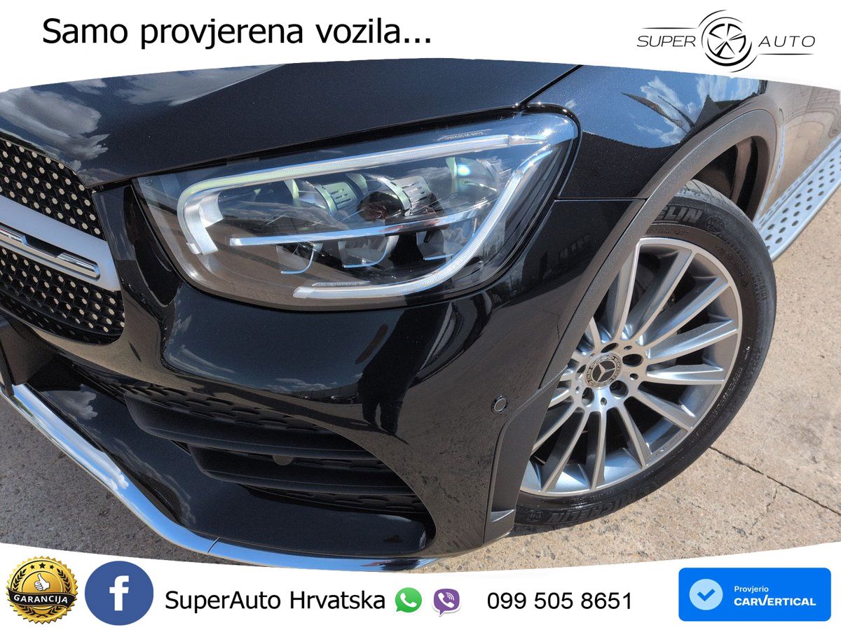 Mercedes GLC 300d (245 KS) 4MATIC G-TRONIC AMG LED+GR SJED+ACC