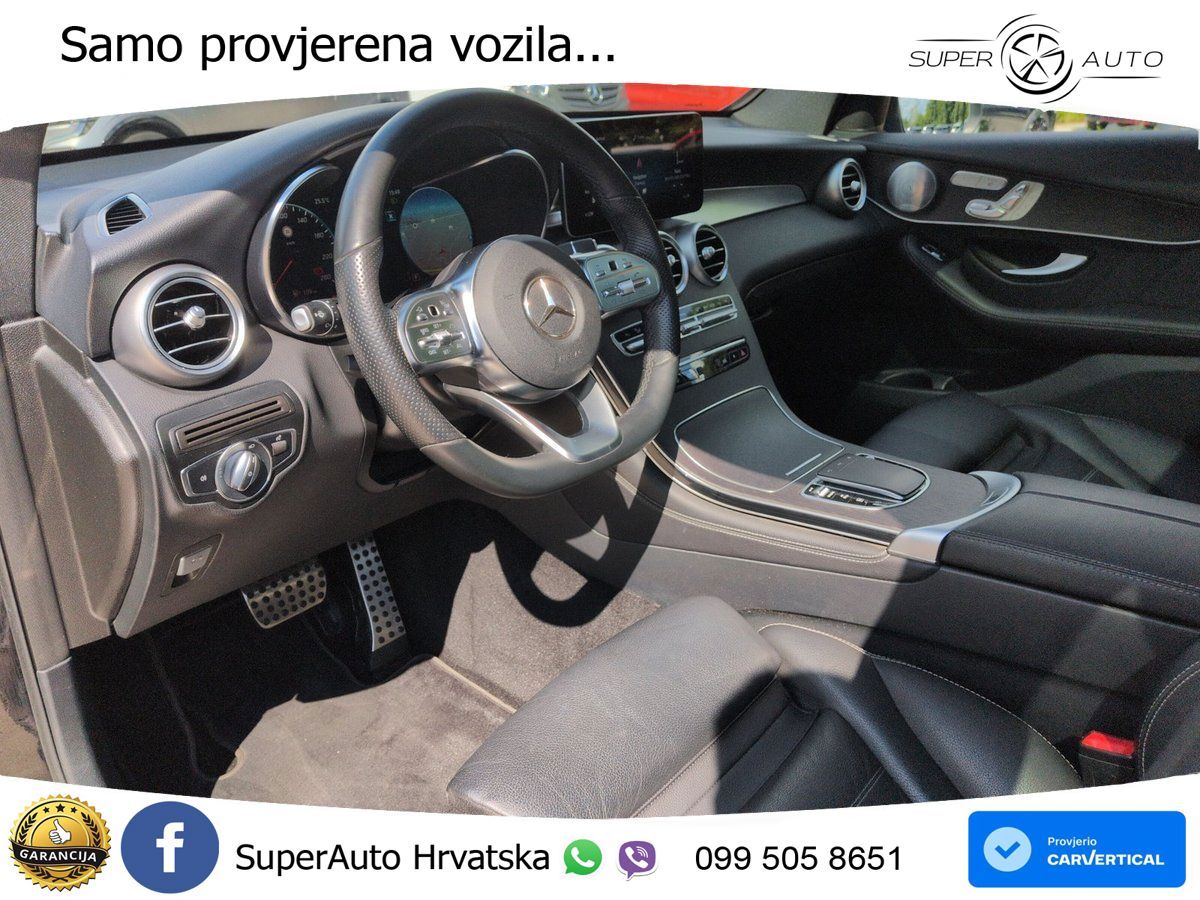 Mercedes GLC 300d (245 KS) 4MATIC G-TRONIC AMG LED+GR SJED+ACC