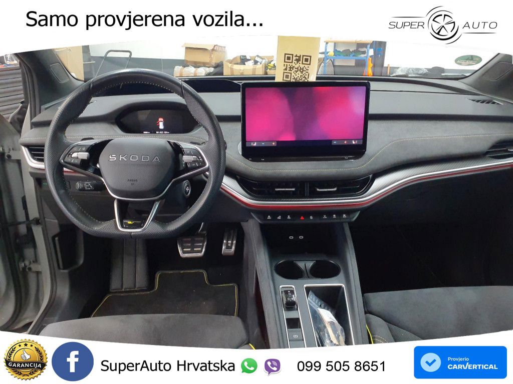 Škoda Enyaq iV RS 82 kWh (340 KS) AWD MATRIX+GR SJED+KAM