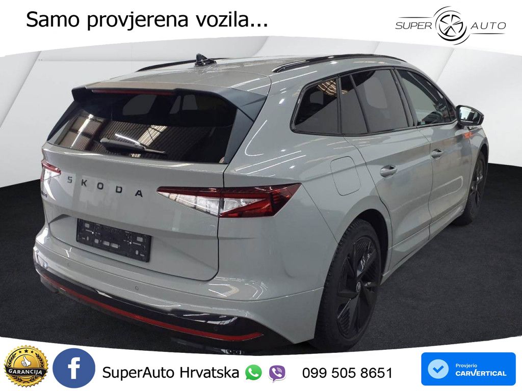 Škoda Enyaq iV RS 82 kWh (340 KS) AWD MATRIX+GR SJED+KAM