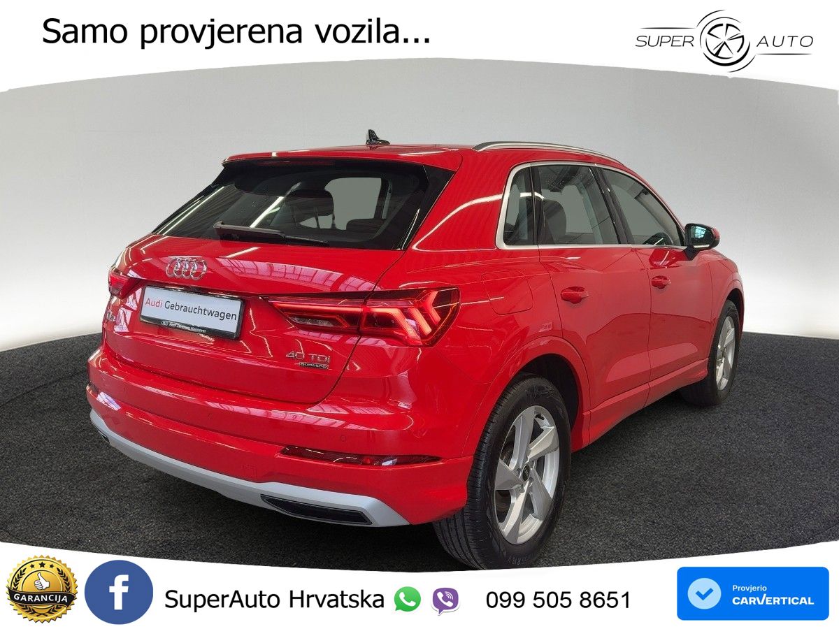 Audi Q3 40 TDI (200 KS) quattro S tronic advanced LED+GR SJED+ACC